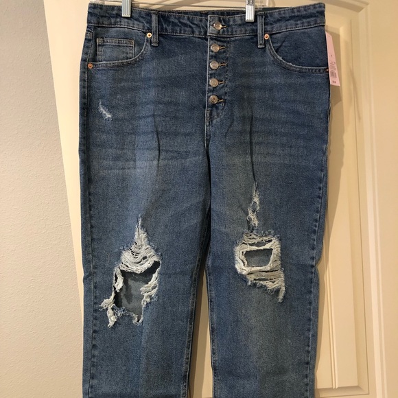 NWT Wild Fable High-Rise Straight Ankle Jeans Size 16 - Picture 2 of 6